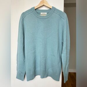 Socin (Korean brand on Musinsa) Men’s Blue Knit Sweater 100% Wool S